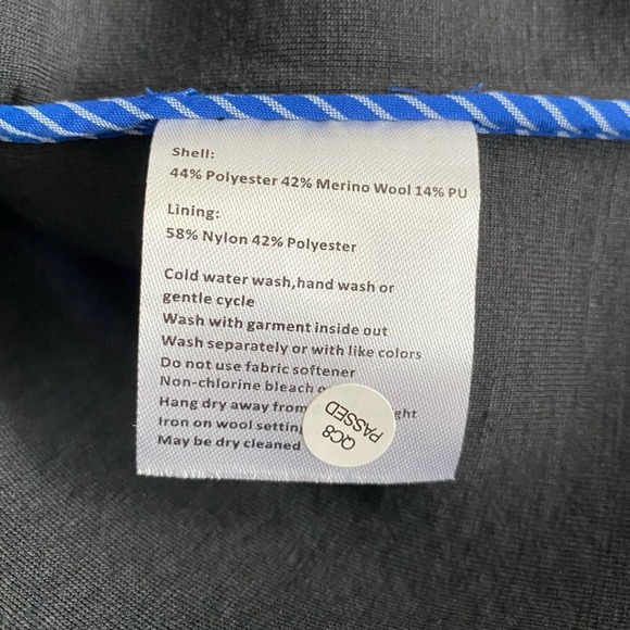 31. Brunswick Park Smarter Apparel NWT Scuba Jacket XS - Picture 13 of 13